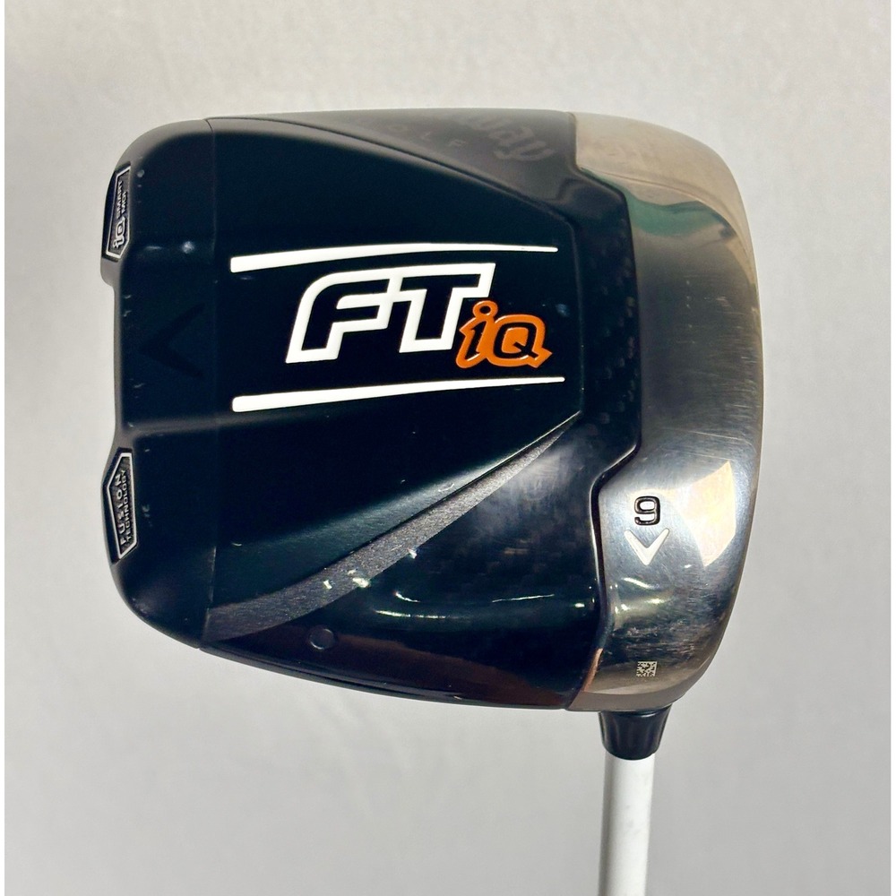 Callaway FT-iQ Driver 9 Degree Mitsubishi Rayon Fubuki 60 Stiff Flex Graphite RH